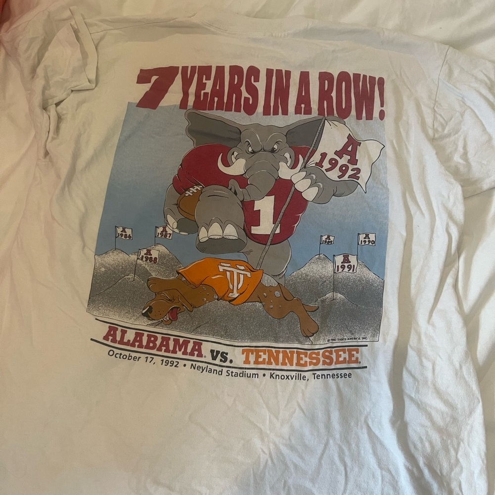 Vintage Alabama vs. Tennessee Graphic Tee
